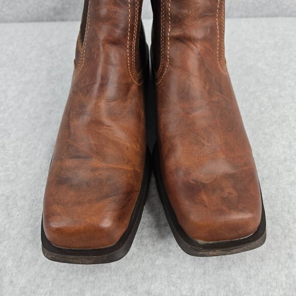 Ariat Chelsea Boots Mens Size 10 EE Rambler Brown Leather Western Cowboy Ankle main image 4